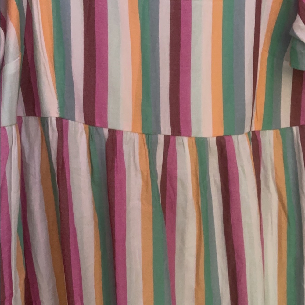 Plus Size New Ava & Viv Multicolor Flutter Summer… - image 7